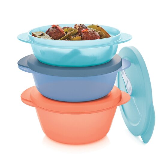 Crystalwave bļodu komplekts (390,600,800ml) (-40% atlaide)